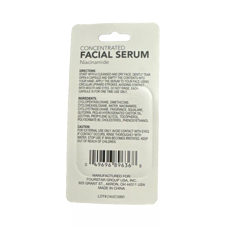 B-Pure Concentrated Facial Serum Niacinamide 10 Caps 0.13 fl oz