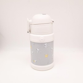 PEANUTS SBR 450S Stainless Steel Bottle with Straw