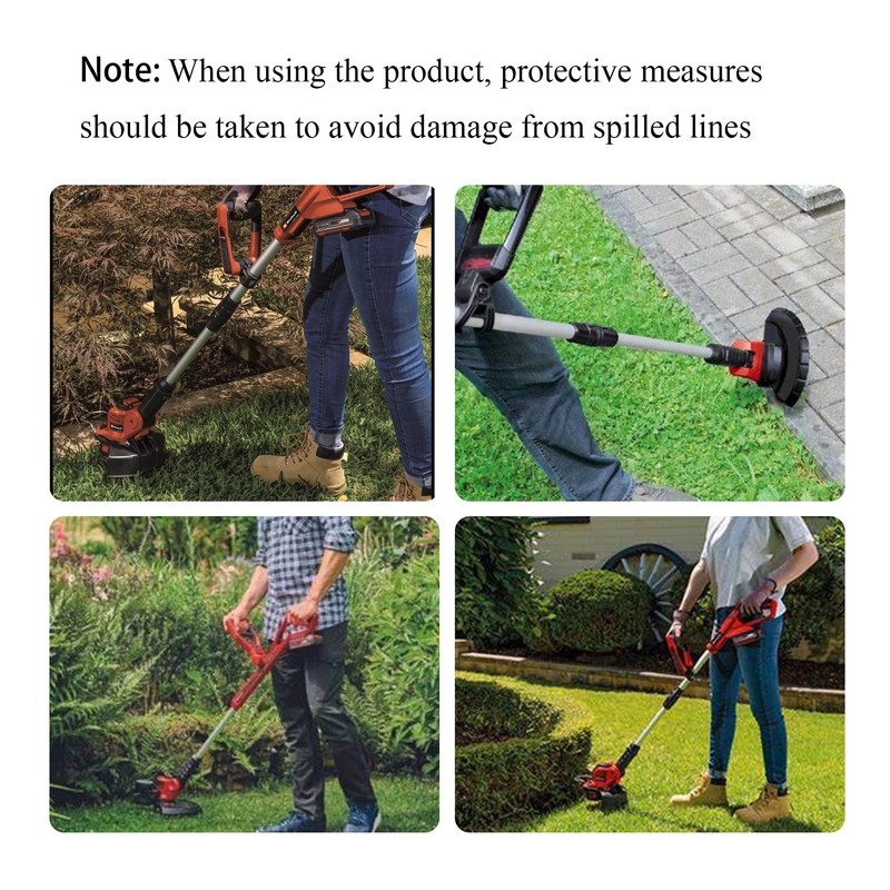 RUIITEN Replacement Spools and Caps for E inhell Grass Trimmer
