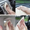 CarPlusStudio Natural Deerskin Cleaning Cloth, 1 Car Deer Leather Towel,