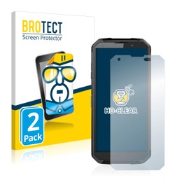 BROTECT Screen Protectors for Blackview BV9500 Plus Ultra Clear (Pack of 2)