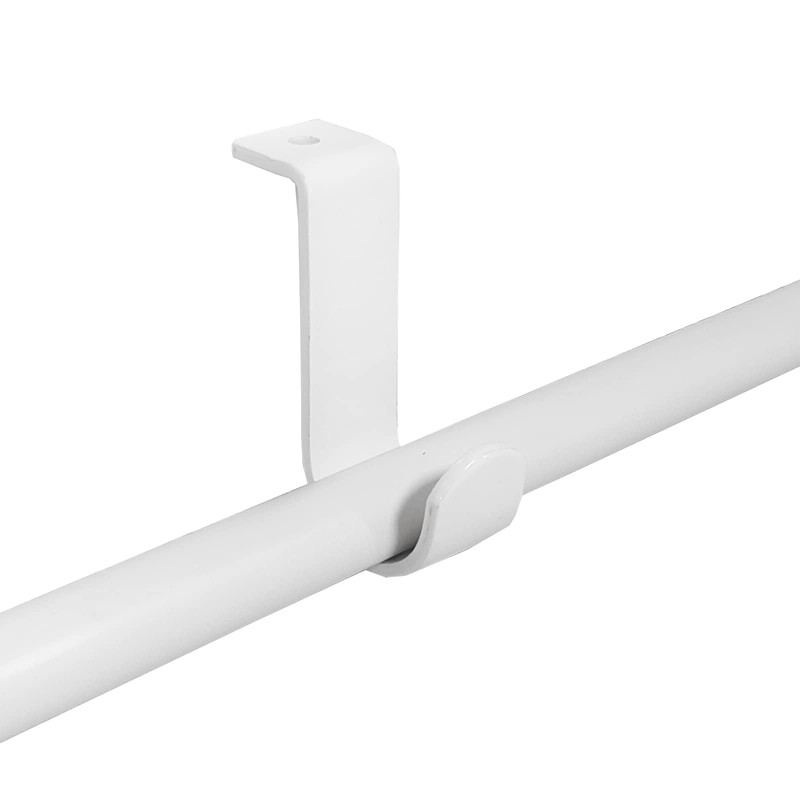 Kowibcl Curtain Rod Brackets for Ceiling-Mounted, Drapery Rod Holder for