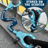 Honszex Scooter Lock, Scooter Locks Anti Theft, 36.22inch Colorful Electric