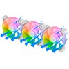 Mars Gaming MF-3AR, Kit 3x Fans 120 mm FDB, Inverted