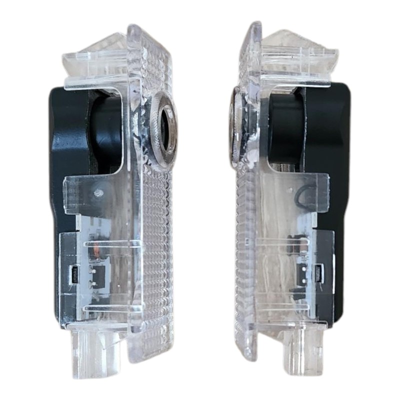 LED Car Door Courtesy Light Projector, 5W, DC 12V/24V, 2-Pack
