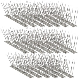 KOKMEYA Bird Spikes,16 Feet,304 Stainless Steel, Durable Bird Repellent for Gardens, Fences & Eaves, Repels Pigeons, Easy to Install