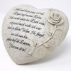 Trauer-Shop Grave ornament heart star children. Still und leise ging