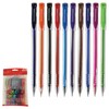 COLBom Gel Pens, MULTICOLOUR, Medium Point (1.0mm), Pack of 10,