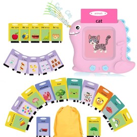 Winbaby Talking Flash Cards for Toddlers 1-5 Years Old, Pocket Speech Therapy & Autism Sensory Toy with 336 Sight Words, Montessori Educational Learning Device Gift