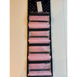 Mary Kay Hanging Travel Makeup Cosmetic Bag Organizer Removable Pouches Hearts
