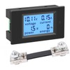 KETOTEK Voltimetro Amperimetro Digital 4 en 1 con 100A Shunt