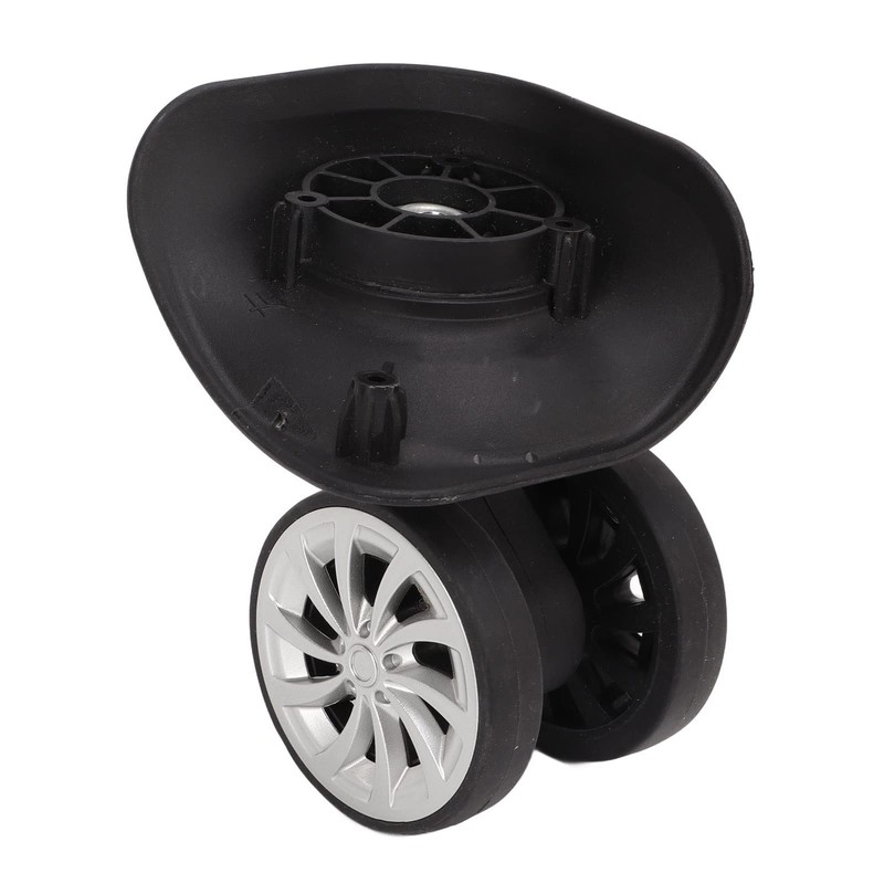 Ejoyous Pack of 2 Suitcase Universal Wheel, Double Row Silent