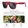 LEICO FASHION Kids Polarized Retro Sunglasses for Boys Girls Age
