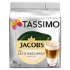 Tassimo Jacobs Latte Macchiato Vanilla, Coffee, Roasted, 8 T-Discs /
