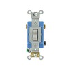 Leviton 1203-2GY 15 Amp, 120/277 Volt, Toggle 3-Way AC Quiet