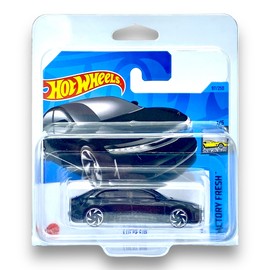 Hot Wheels Lucid Air (Black) 1/5 Factory Fresh - 2023-97/250 (Short Card) - COMES IN A KLAS CAR KEEPER PROTECTIVE COLLECTORS CASE - HKK76