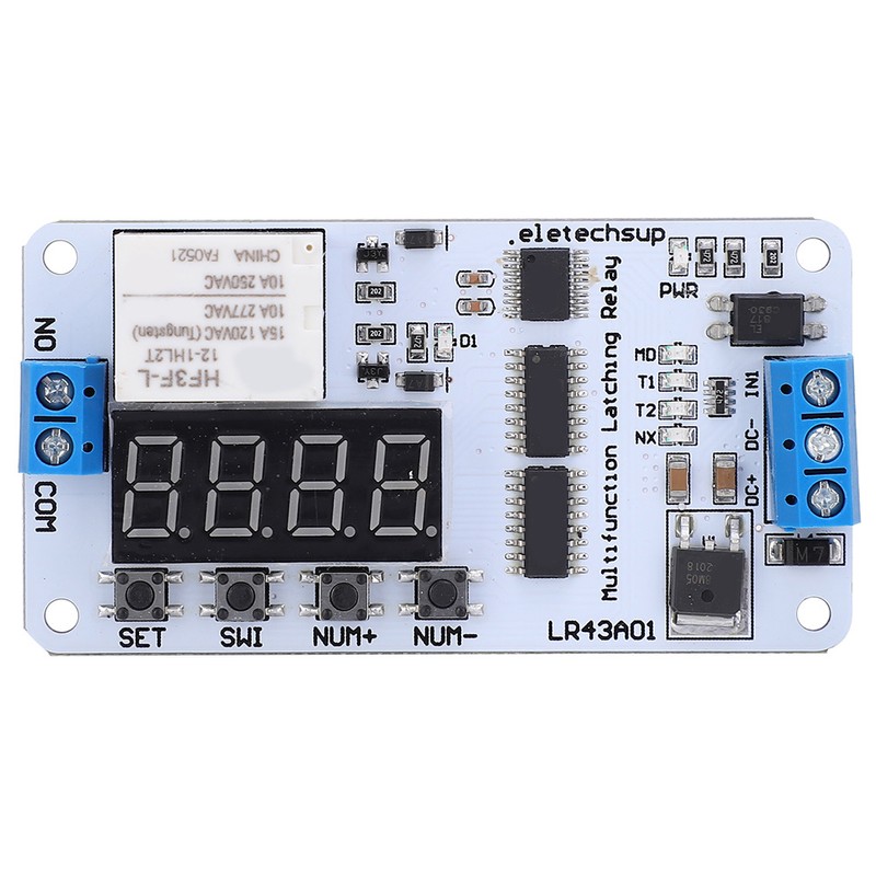 Relay Switch Module DC 12V Electromagnetic Lock Pulse Delay Electronic