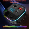 Bluetooth FM Transmitter Auto,Wireless Bluetooth Adapter Auto FM Radio Freisprecheinrichtung