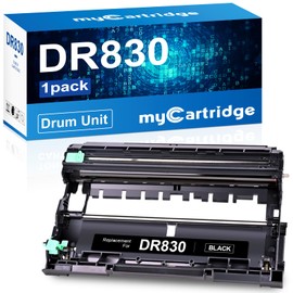 myCartridge DR830 Drum Unit Compatible Replacement for Brother DR830 DR-830 Drum forHL-L2460DW DCP-L2640DW HL-L2405W MFC-L2820DW HL-L2400D HL-L2480DW MFC-L2820DWXL Printer( Black 1 Pack,No Toner)