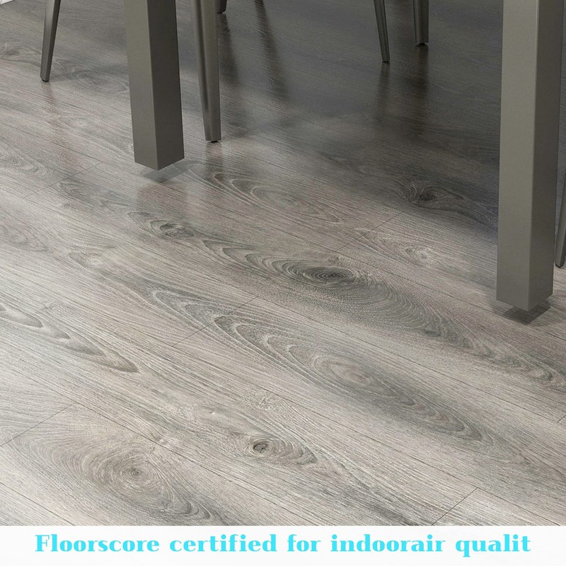 Peel and Stick Floor Tile, Waterproof Wood Grain Look Floor