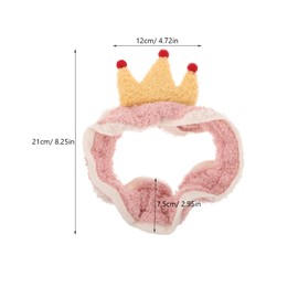 Ipetboom Versatile Soft Fleece Spa Headband Face Wash Makeup Hairband for Women Stylish Accessory Comfortable