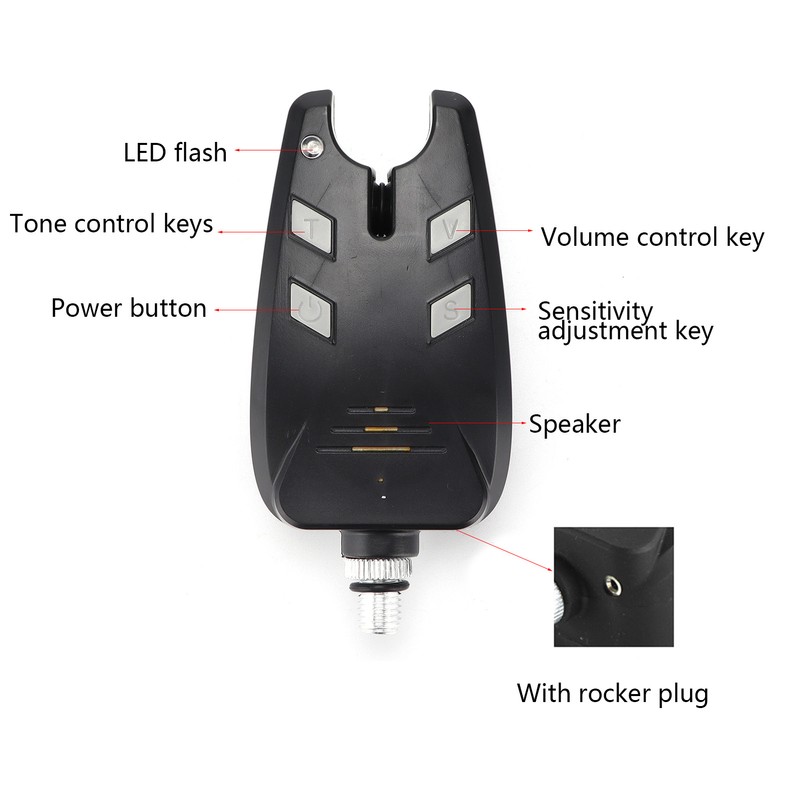 Electric Fishing Biting Alarm Set Fishing Biting Alarm with High
