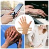 6 PCS Oval Finger Splints, Trigger Finger Splint Brace Finger