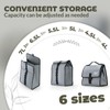 ROCKBROS Expandable Handlebar Pack 4-7L Folding Bike Storage with Detachable