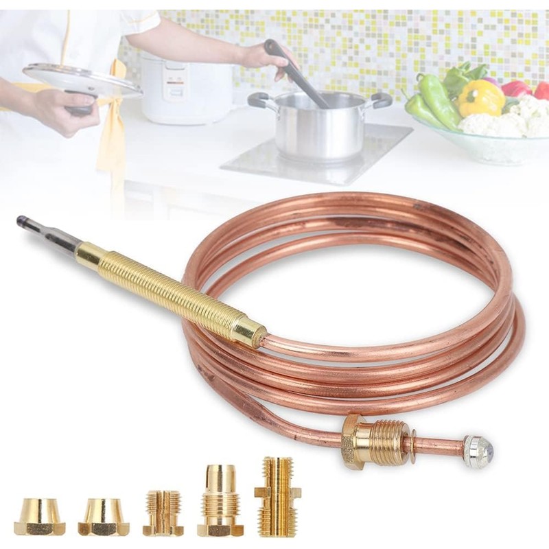 FIND A SPARE Universal 600mm Copper Gas Thermocouple Kit –