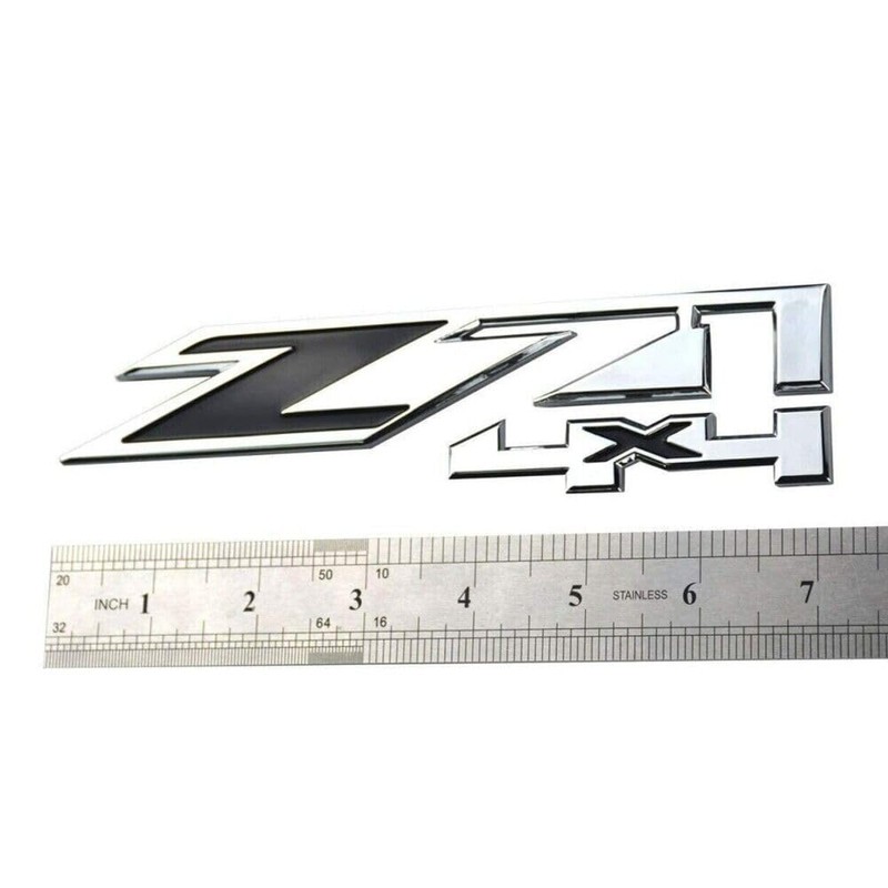 Tomilia 2Pack Z71 4x4 Emblems Badges Replacement for Chevy Silverado