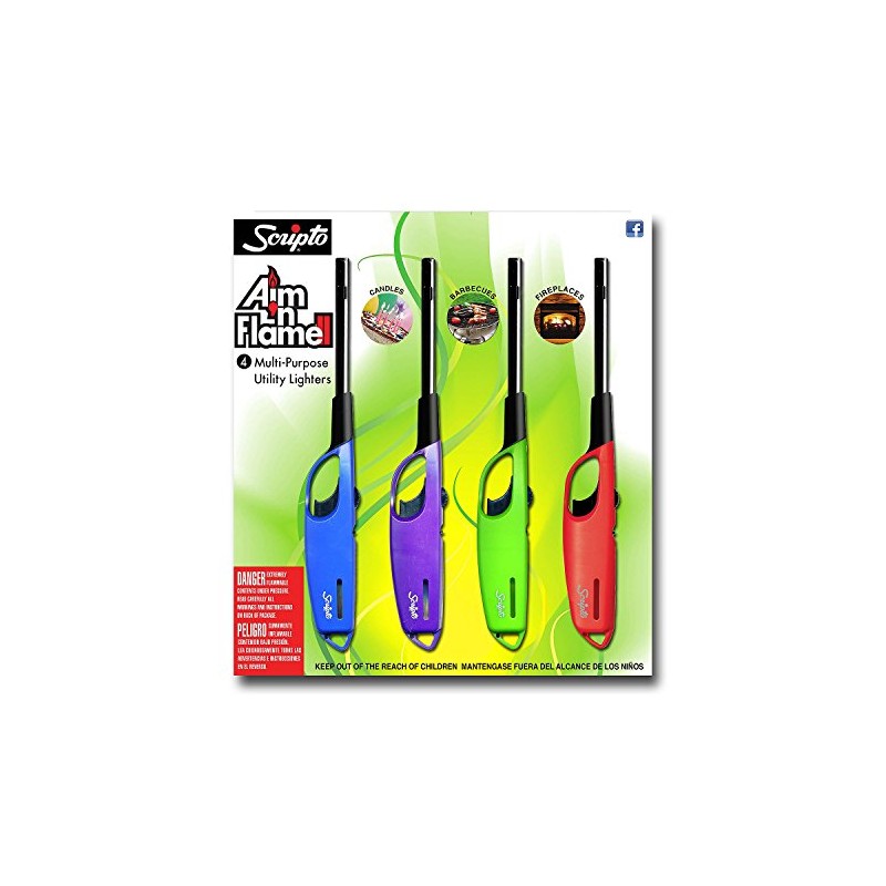 Scripto Aim n Flame II 4-pk. A1