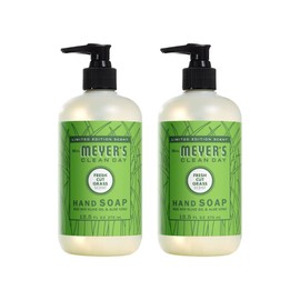 Mrs. Meyer's Fresh Cut Grass Liquid Hand Soap, 12.5 FL OZ (Pack of 2)