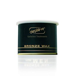 Depileve Bronze Strip Wax for Men - Hair Removal Wax for Men - Full Body