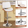 YaFiti Bar Stools Set of 2, Adjustable Swivel Barstools for