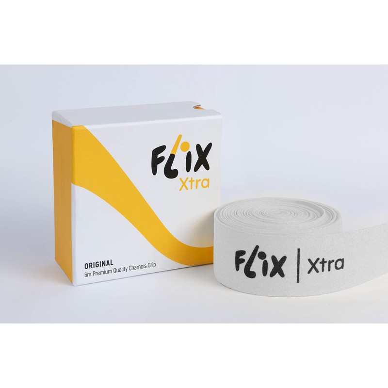 Hockey Grip | Flix Xtra 6 metre Chamois - White