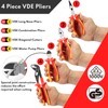 BILITOOLS Insulated Screwdriver & Pliers Set, 1000V Electrical Tools for