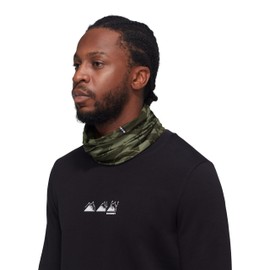 Thermal Headband Mammut Neck Gaiter Scramble Neck Gaiter Scrambled Unisex Adult, dark marsh-marsh