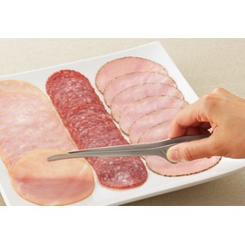 Yoshikawa 3072034 Smart Tongs, Made in Japan, 9.5 x 1.6 x 1.4 inches (24.2 x 4.2 x 3.5 cm), Silver, Stamina Heaven