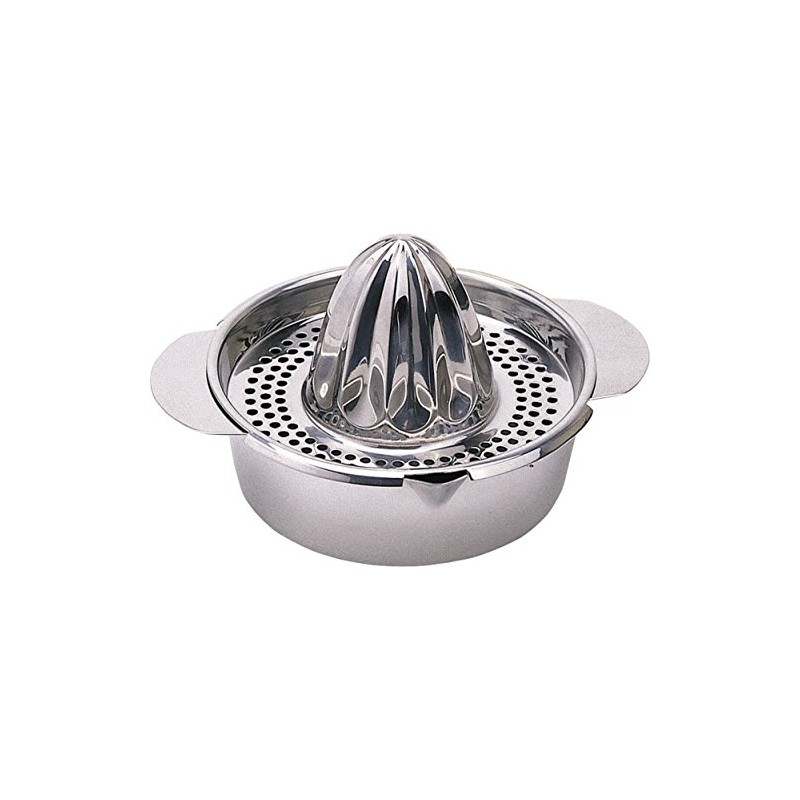 MasterClass Stainless Steel Lemon Squeezer, Orange Squeezer with Wide Handles