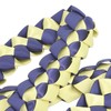 2Pcs Ribbon Leis Double Braided Necklace Graduation Congrats Accessory for