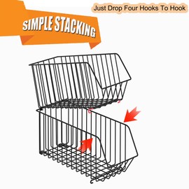 koozuuyk Soda Can Organizer 4 Tier, Stackable Can Organizer For Pantry, Soup Soda Can Dispenser For Pantry (L 15.35in X W 5.78in X H 25.59in)