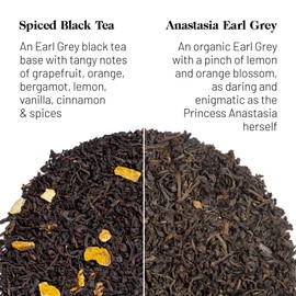 Kusmi Tea - Pack of 2 Boxes of tea bags - Anastasia + Prince Vladimir - Iconic Earl Grey with Bergamot Orange and Lemon - Organic Flavored Black Teas
