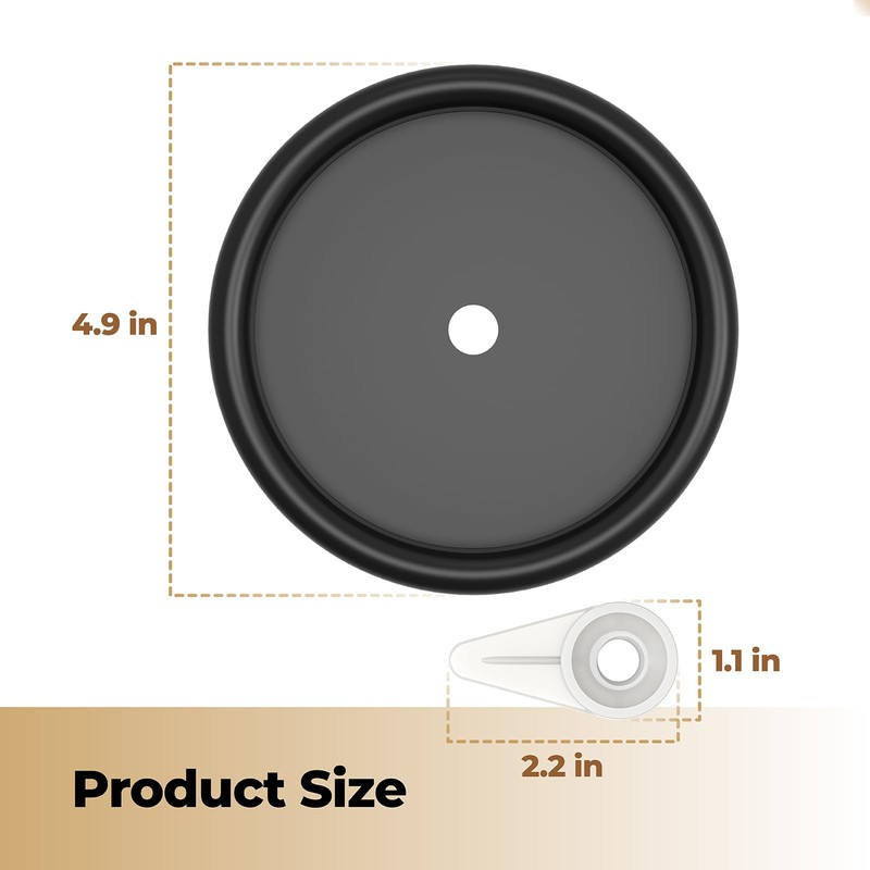 Billne Vacuum Filter Nut And Plate 73316 83872 Compatible With