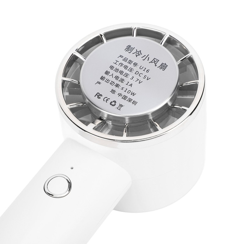 Handheld Cooling Fan USB Charging Portable Semiconductor Cold Compress Mini