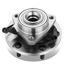 DNA MOTORING Front Wheel Bearing Hub Assembly w/ABS Sensor Compatible with 12-15 Nissan Armada/Titan RWD, OEM-WHA-0311