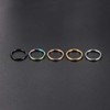 16G Nose Hoop Ring Septum Clicker Cartilage Hoop Earrings Conch