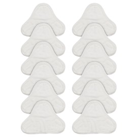 12Pack Steam Mop Pads Fit for H2O Mop X5 - Triangular Steam Mop Microfiber Cleaning Pads Washable,Steam Mop Pads Floor Replacement Part Exact Compatible with H2O X5