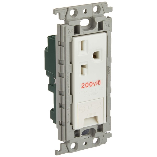 Panasonic WTF19324WK 15A / 20A Dual Use Ground Outlet with