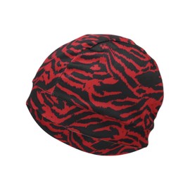 Motoforti Cycling Hat Sweat and Moisture Wicking Breathable Hard Hat Liner Polyester Red Black 26x17cm 1 Pcs