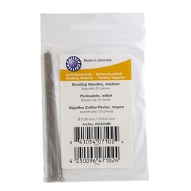 Griffin Medium Beading Needles for All Your Beading and DIY Projects (Package of 25)